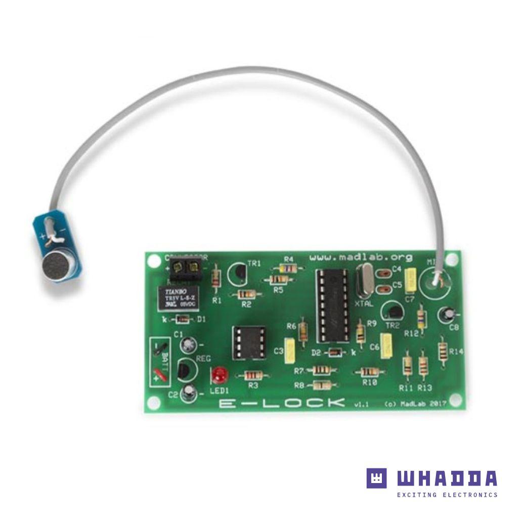 Kit de Montagem Eletrónico E-lock de Tons DTMF Madlab WHADDA