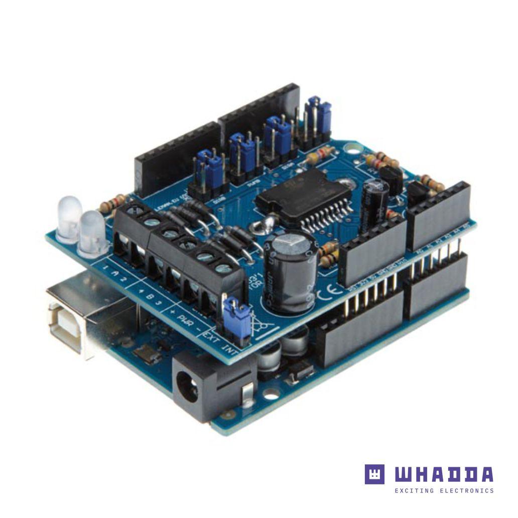 Motor e Power Shield Para Arduino WHADDA