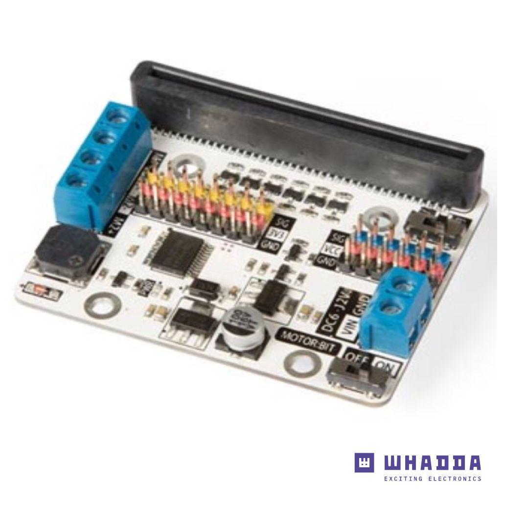 Placa Controladora de 2 Motores 6-12VDC P/ MicroBit WHADDA