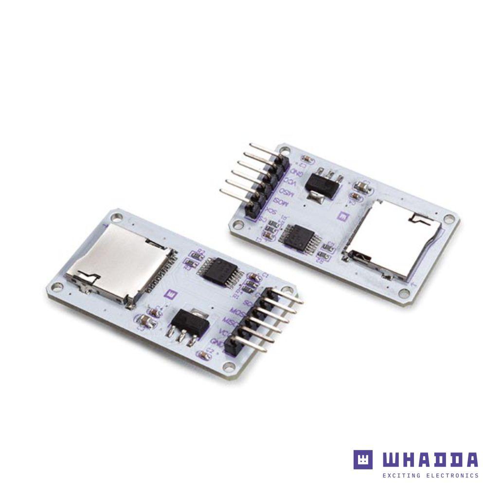 Módulo Shield de Carregamento de Cartão MicroSD WHADDA