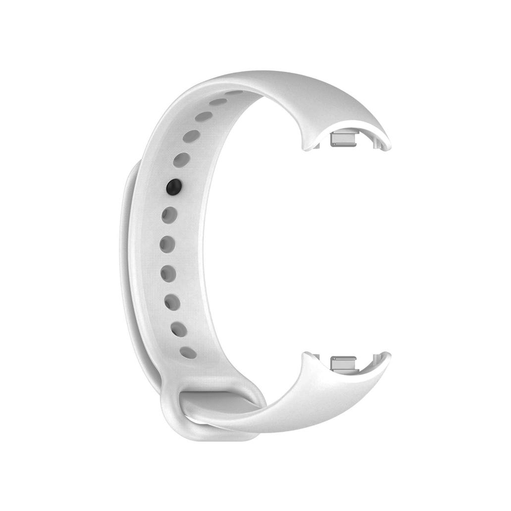 Bracelete Silicone Xiaomi Mi Band 8 Branca