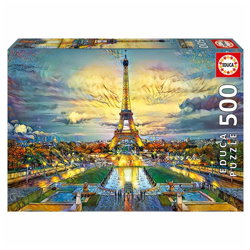 Puzzle 500pcs Educa Torre Eiffel