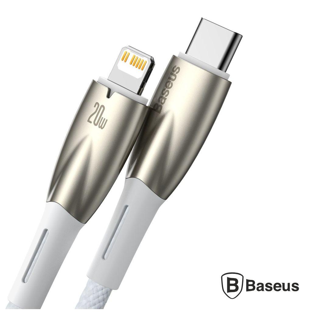 Cabo USB-C Macho P/ Lightning Macho 1m Glimmer BASEUS