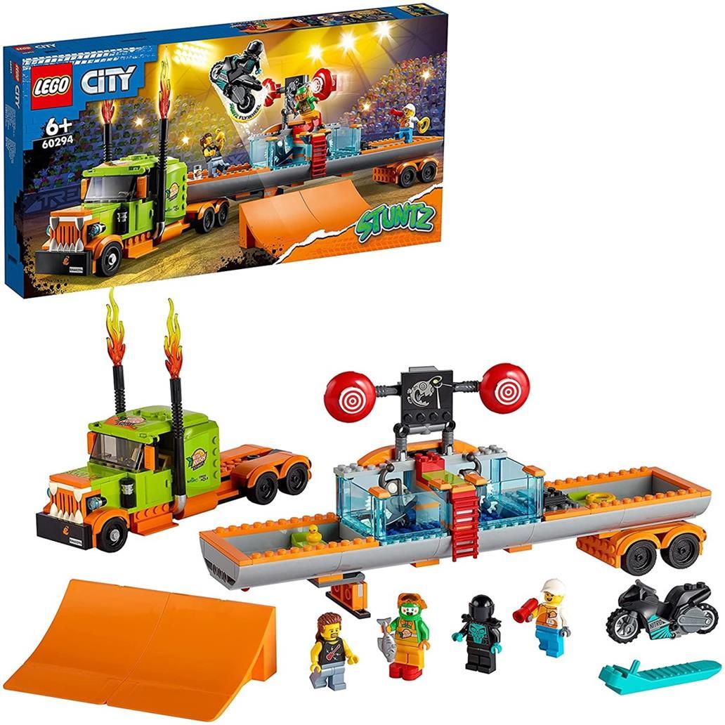 Lego City Espetáculo de Veículos de Acrobacias 60294 6+