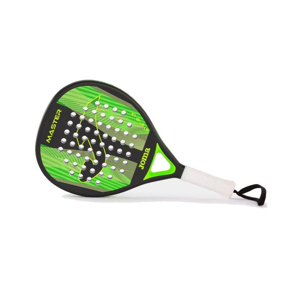 Raquete De Padel Joma Master Preto E Verde Flúor