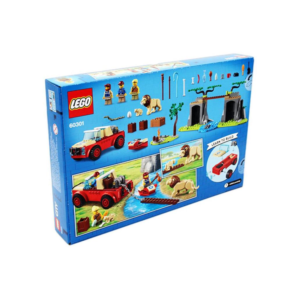 Lego City Resgate Animais Selvagens 4+ 60301