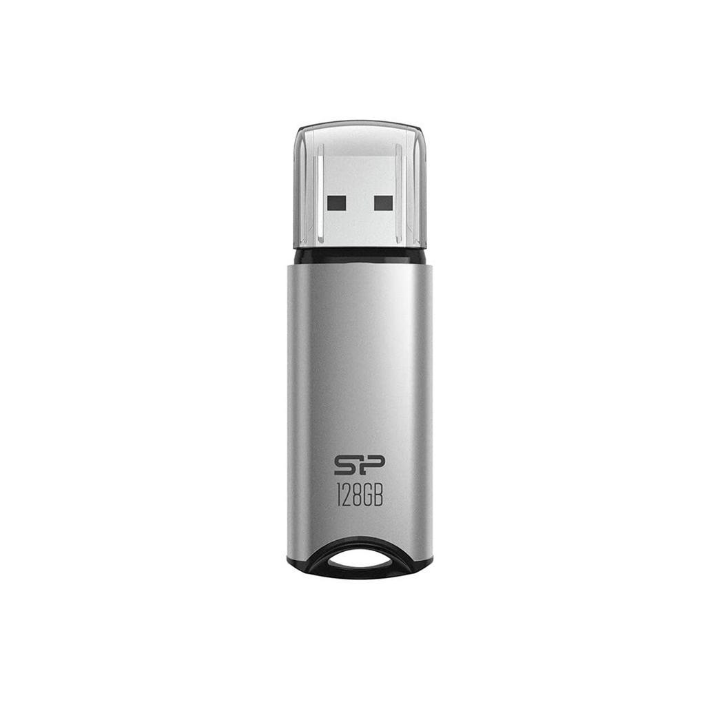 Pen Drive SP 128GB Marvel M02 Alumínio Silver USB 3.2