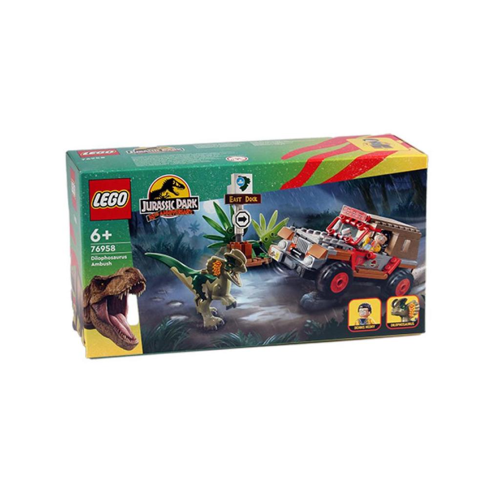 Lego Jurassic Park Emboscada do Dilofosauro 211Pcs 76958 6+