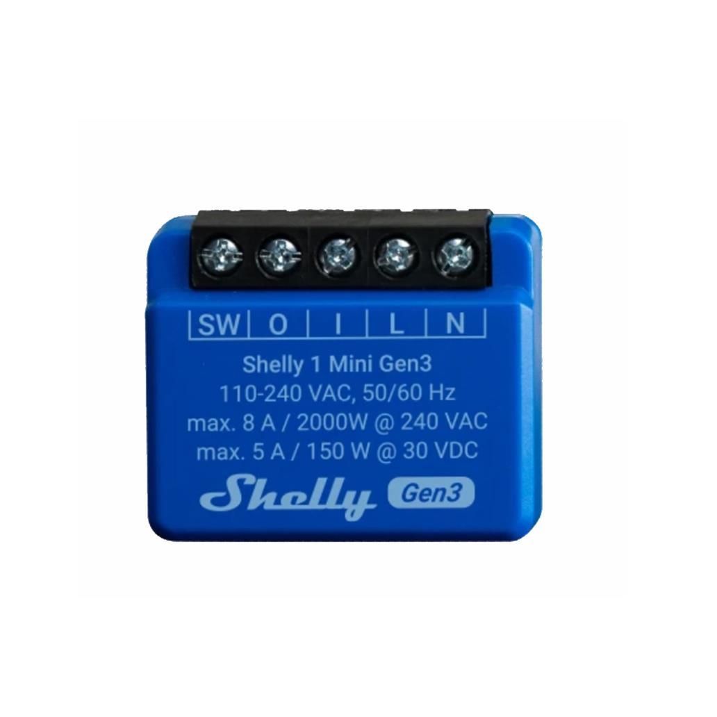 Mini Módulo Interruptor Shelly P/ Automação WiFi 110 240Vac