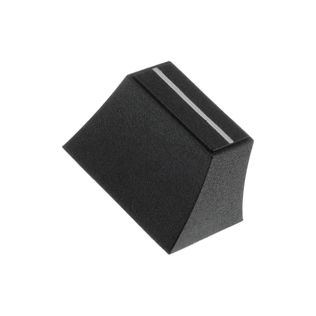 Botão P/ Potenciómetro Deslizante 20x14x13mm Preto