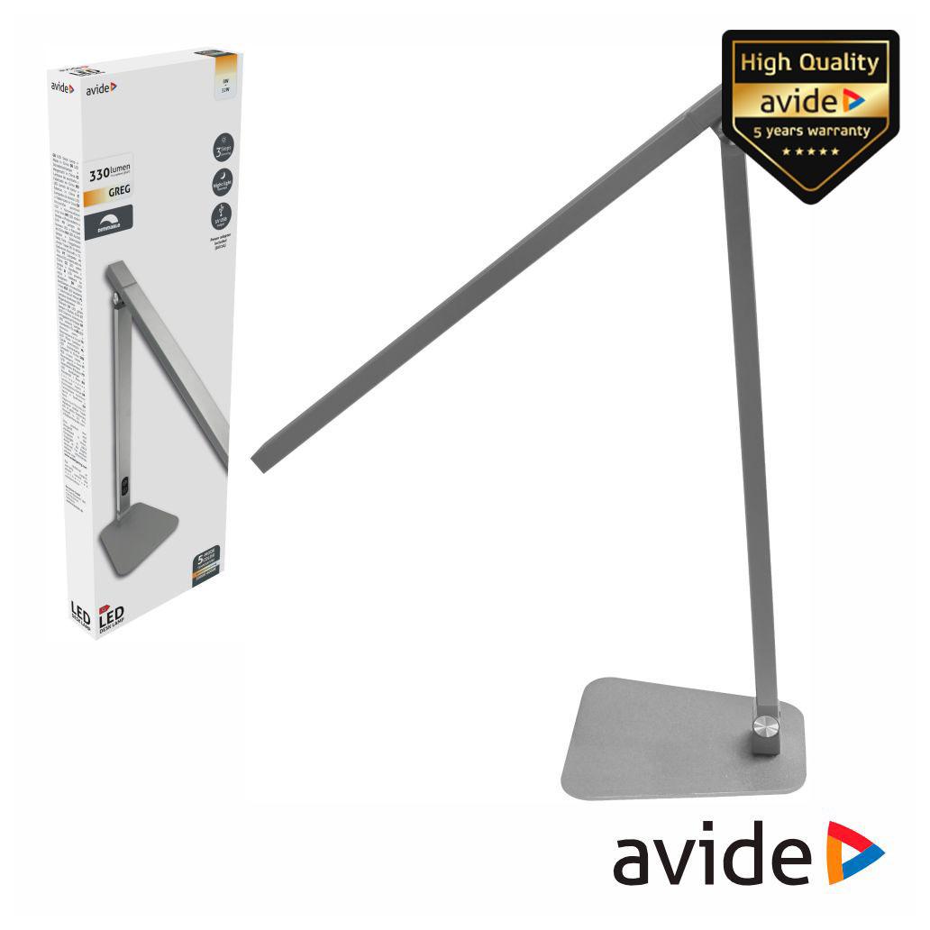 Candeeiro Secretária LED 8W 330lm 2200K-6500K AVIDE