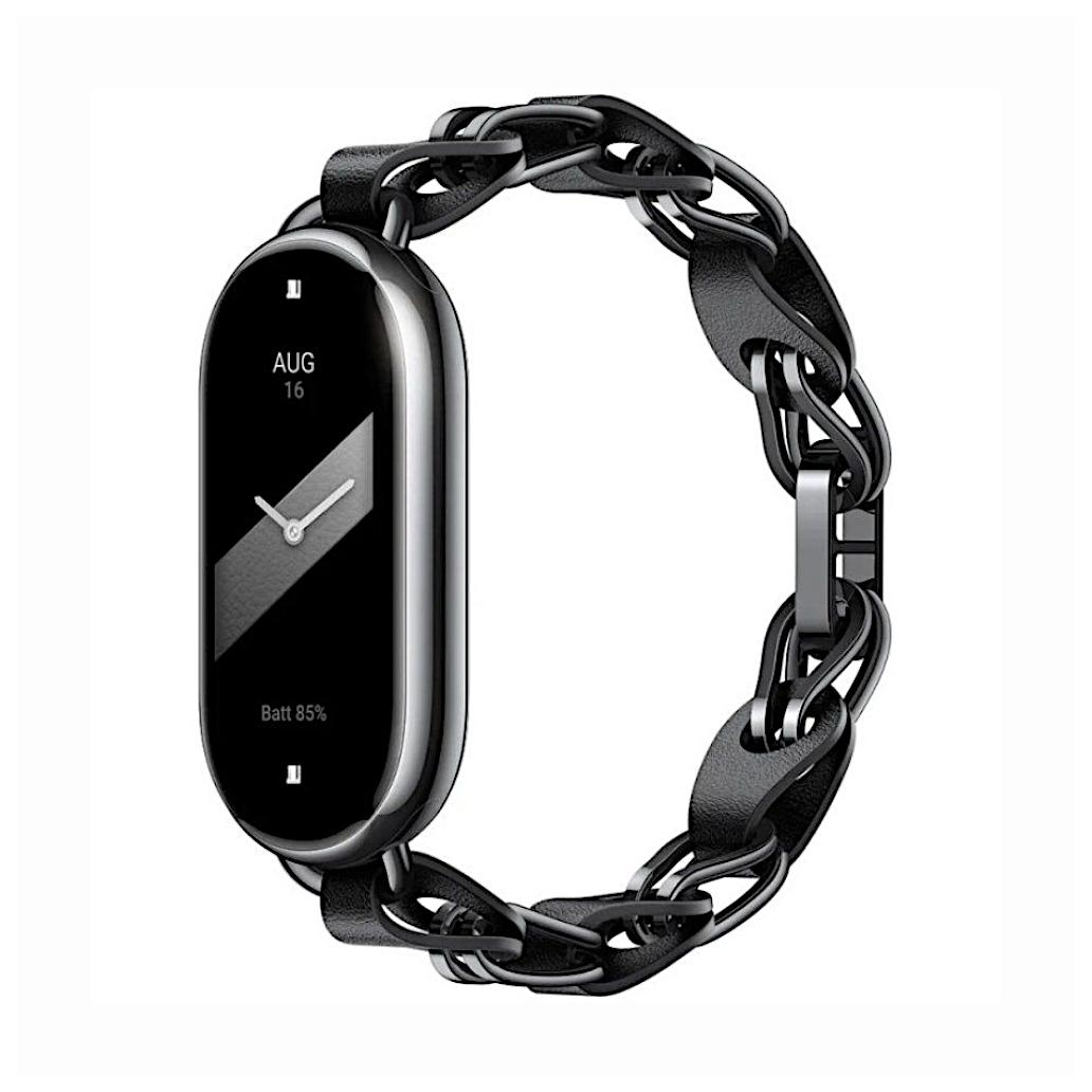 Bracelete Xiaomi p Smartband Mi Band 8 Corrente Preta