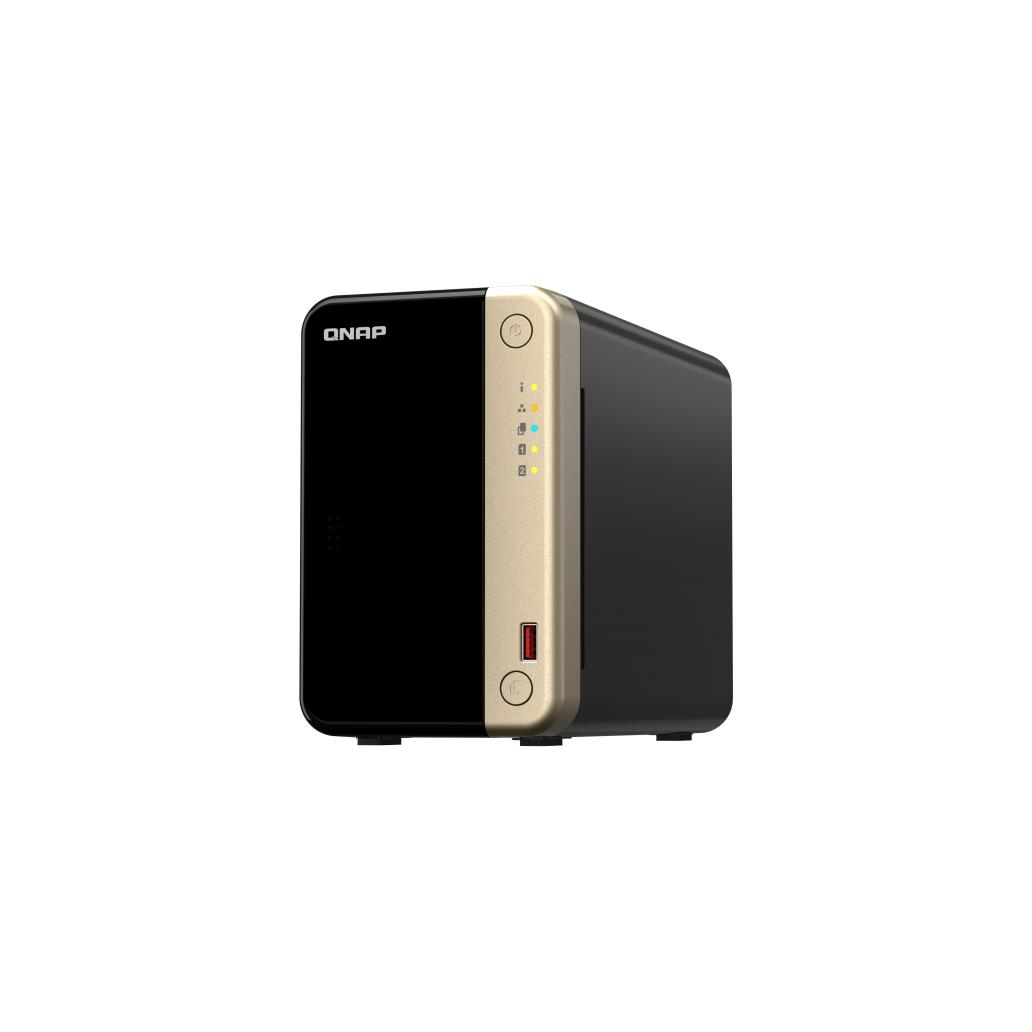 NAS QNAP 2-Bay Celeron N5105/N5095 4C/4T 8GB / 2x2.5GbE USB