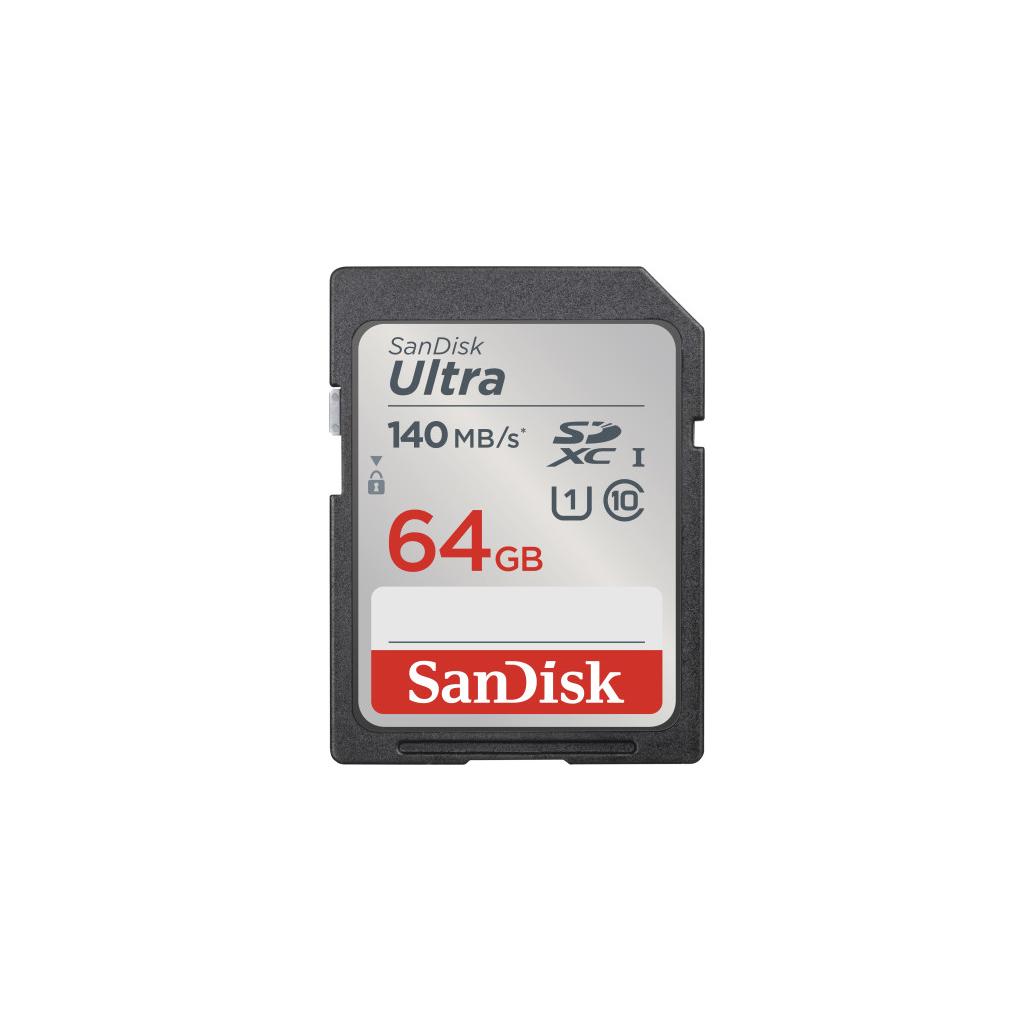 Cartão Memória Sandisk Ultra 64 Gb Sdxc Uhs-I Clase 10