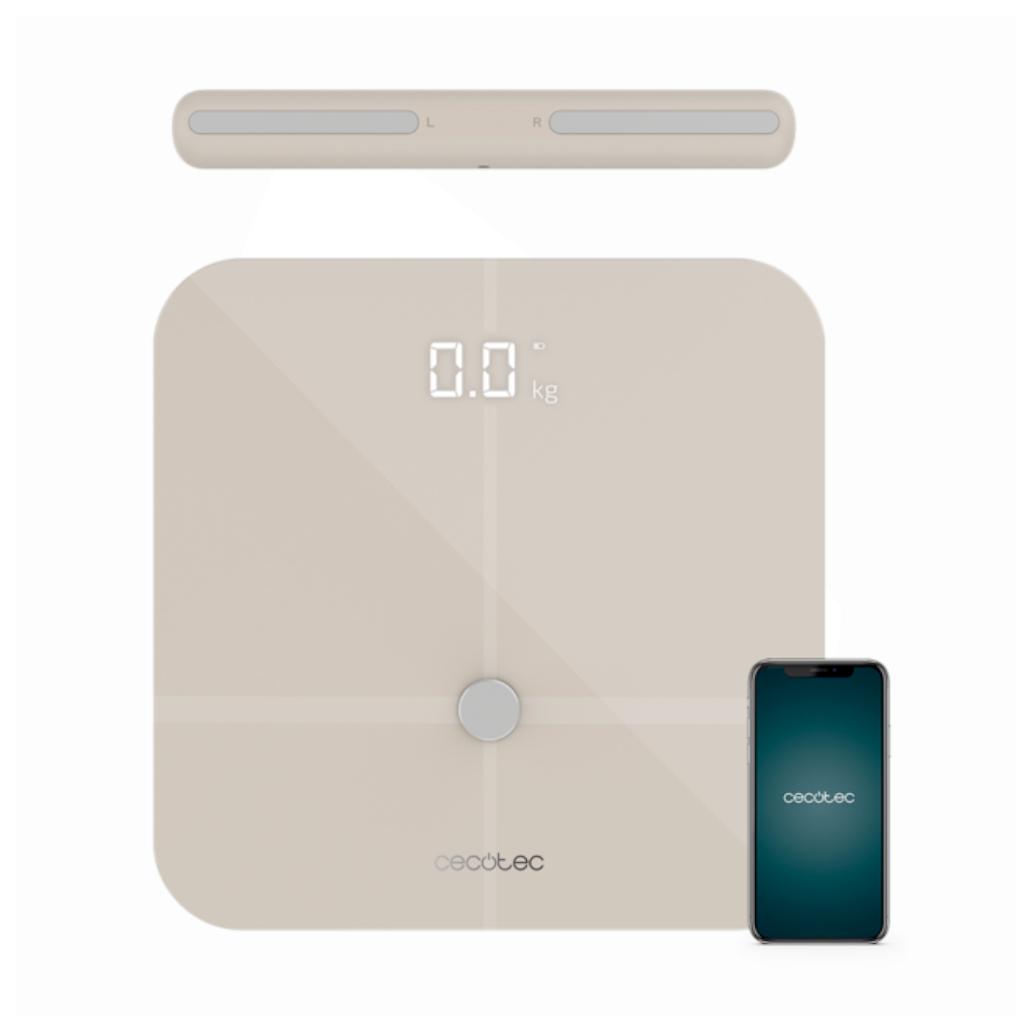 Balança WC Cecotec SP Smart Healthy APP Max 180Kg Bluetooth