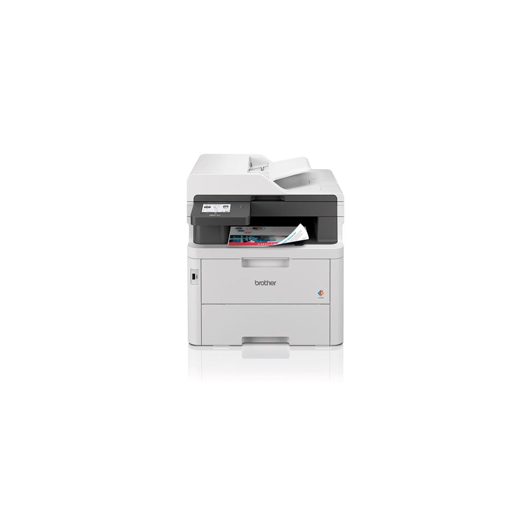 Impressora Brother Multifunções Laser Cor Led Mfcl3760Cdw