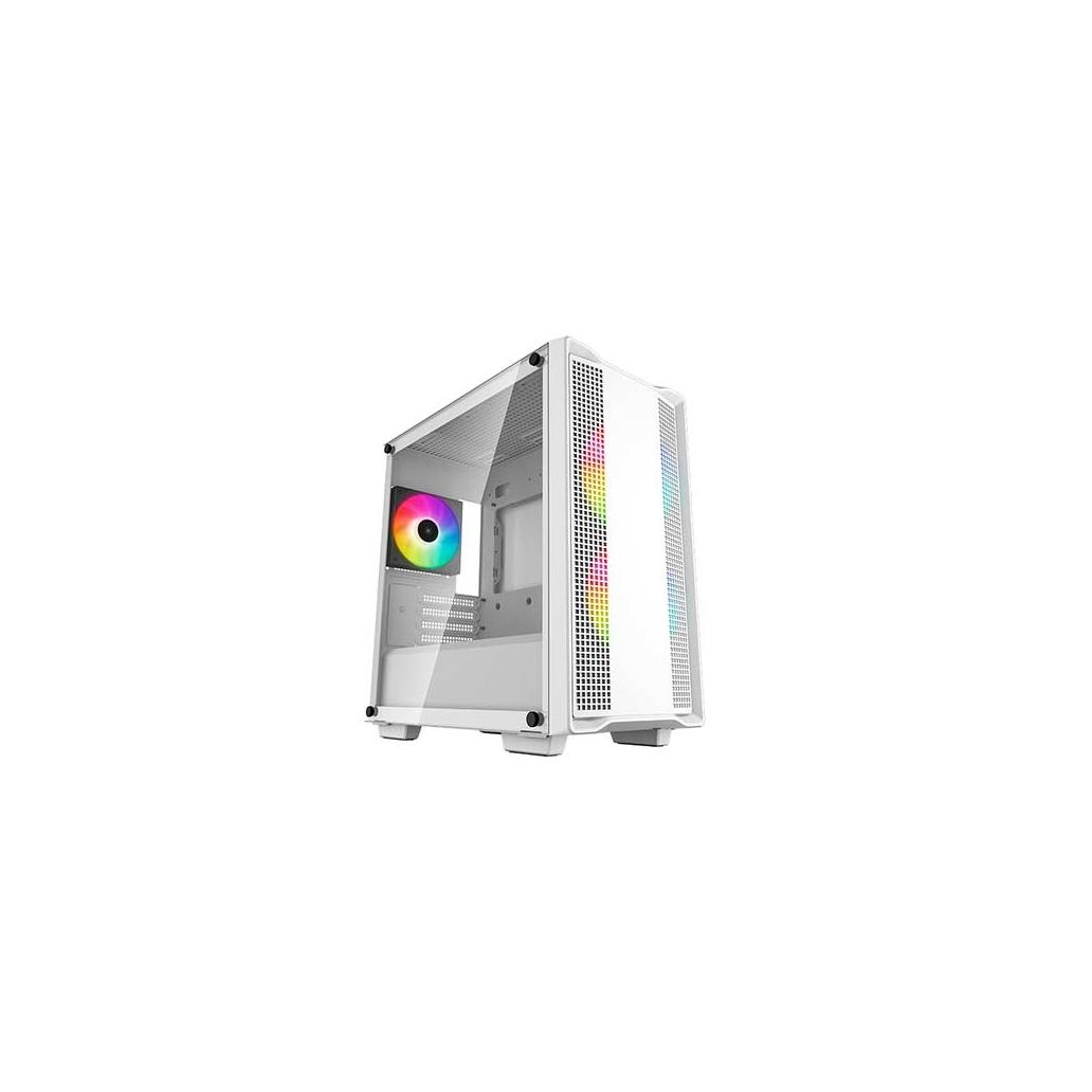 Caixa Micro-ATX Deepcool CC360 ARGB Branca Vidro Temperado