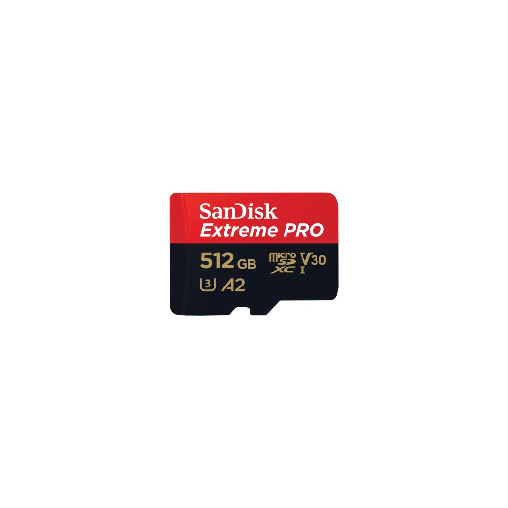 Cartão MicroSD Sandisk Extreme Pro 512 Gb HDS-I C10