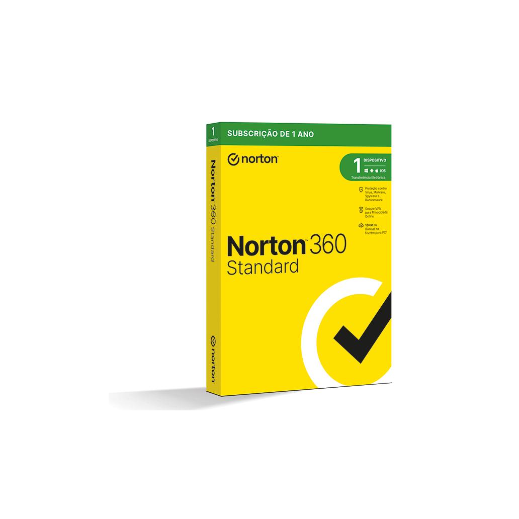 Antivirus Norton 360 Standard 10Gb Po 1 User 1 Device 1 Ano