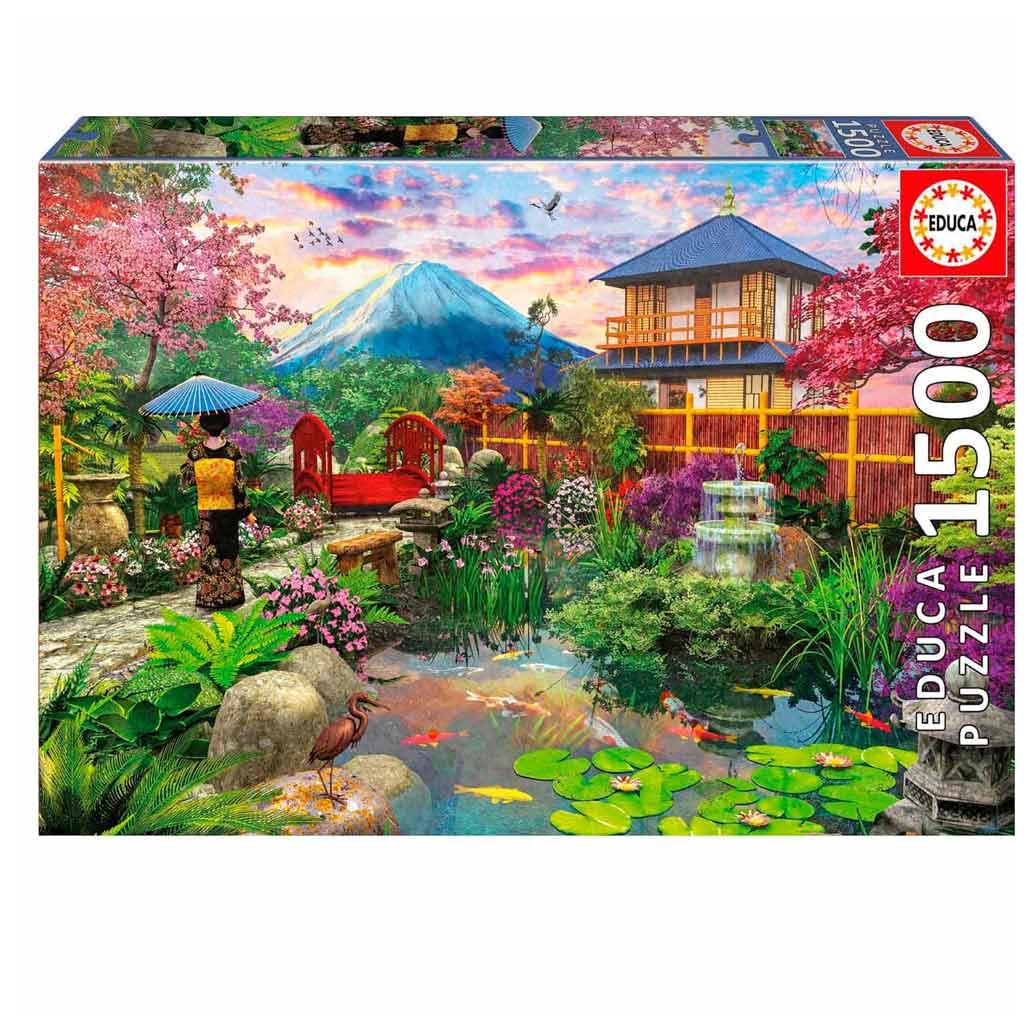 Puzzle 1500pcs Educa Jardim Japonês