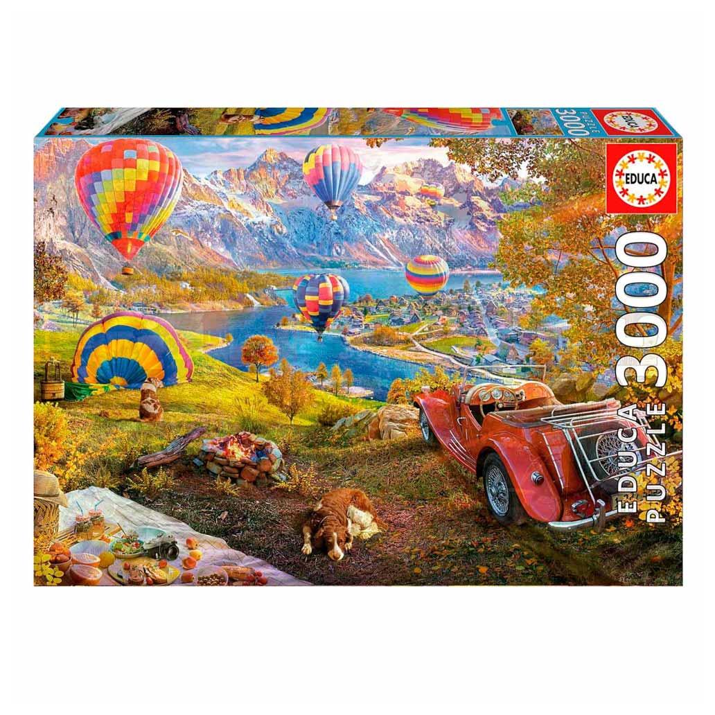 Puzzle 3000pcs Educa O Vale dos Balões