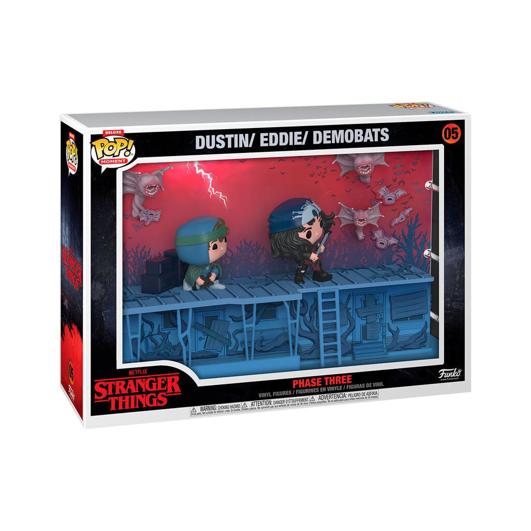 Figura Funko Pop Moments Deluxe Stranger Things Phase Three