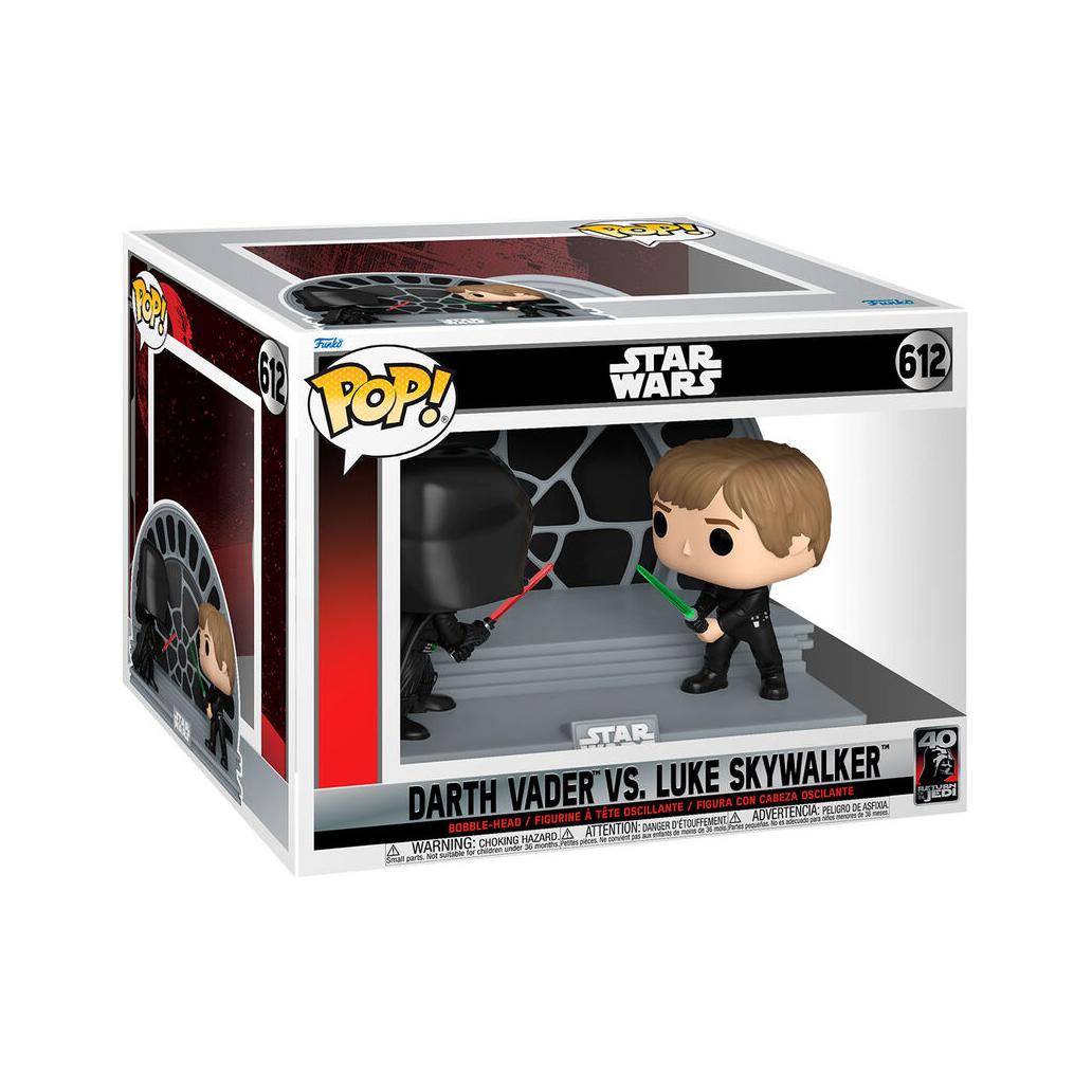 Figura Funko Pop Star Wars 40th Darth Vader Luke Skywalker