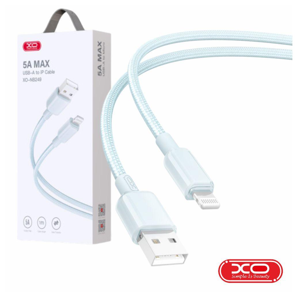 Cabo USB-A Macho / Lightning Macho 1m Branco XO
