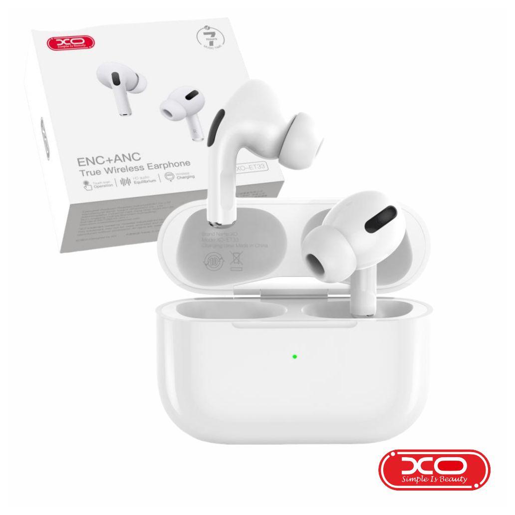 Auriculares Earbuds TWS ANC+ENC Bluetooth 5.3 Branco XO