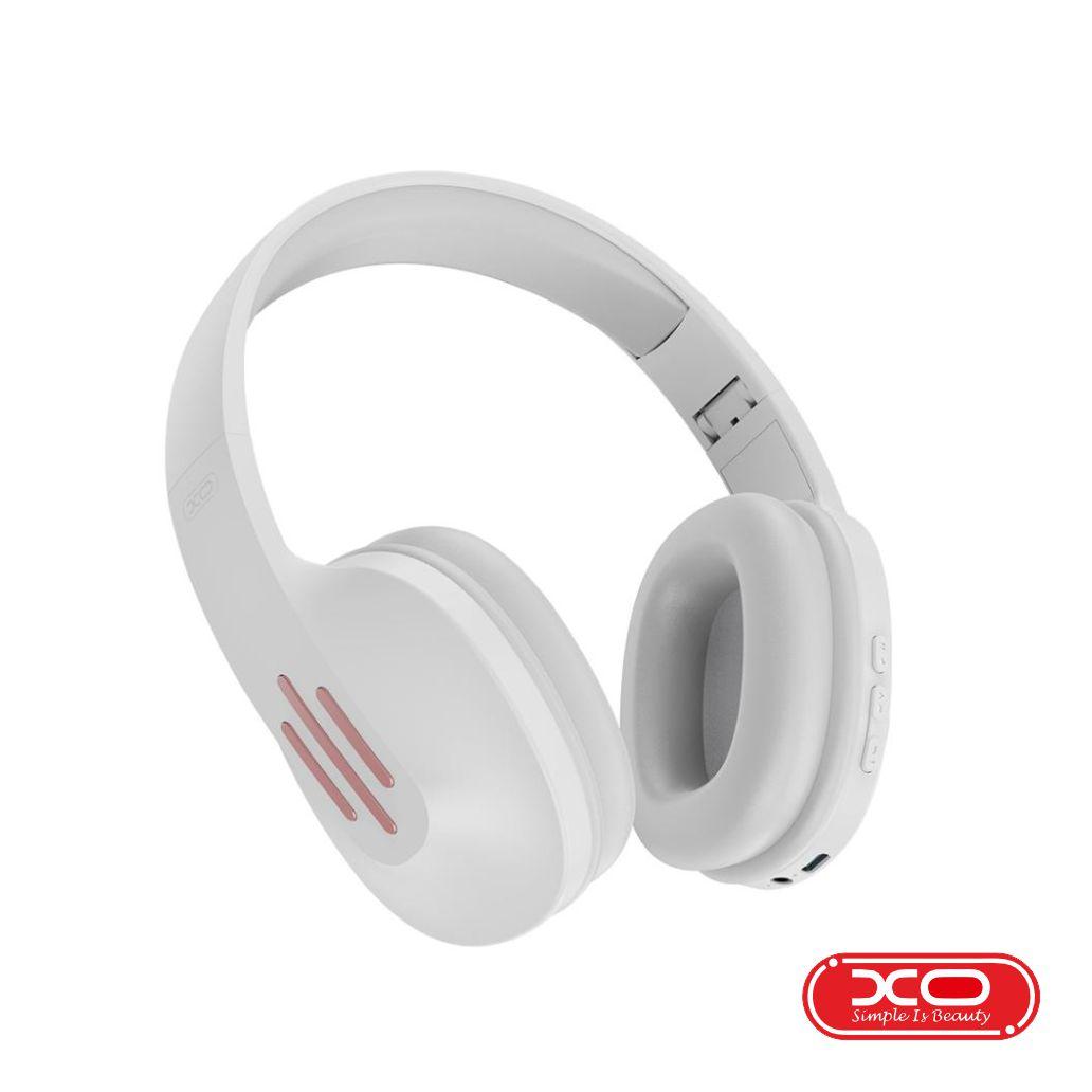 Auscultadores S/ Fios Stereo AUX FM Bluetooth 5.0 Preto XO
