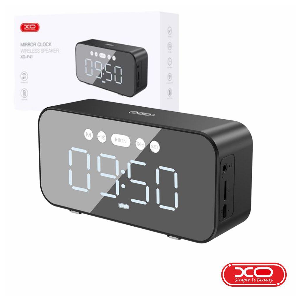Relógio Despertador 5W C/ Bat/Bluetooth/MicroSD/FM/AUX XO