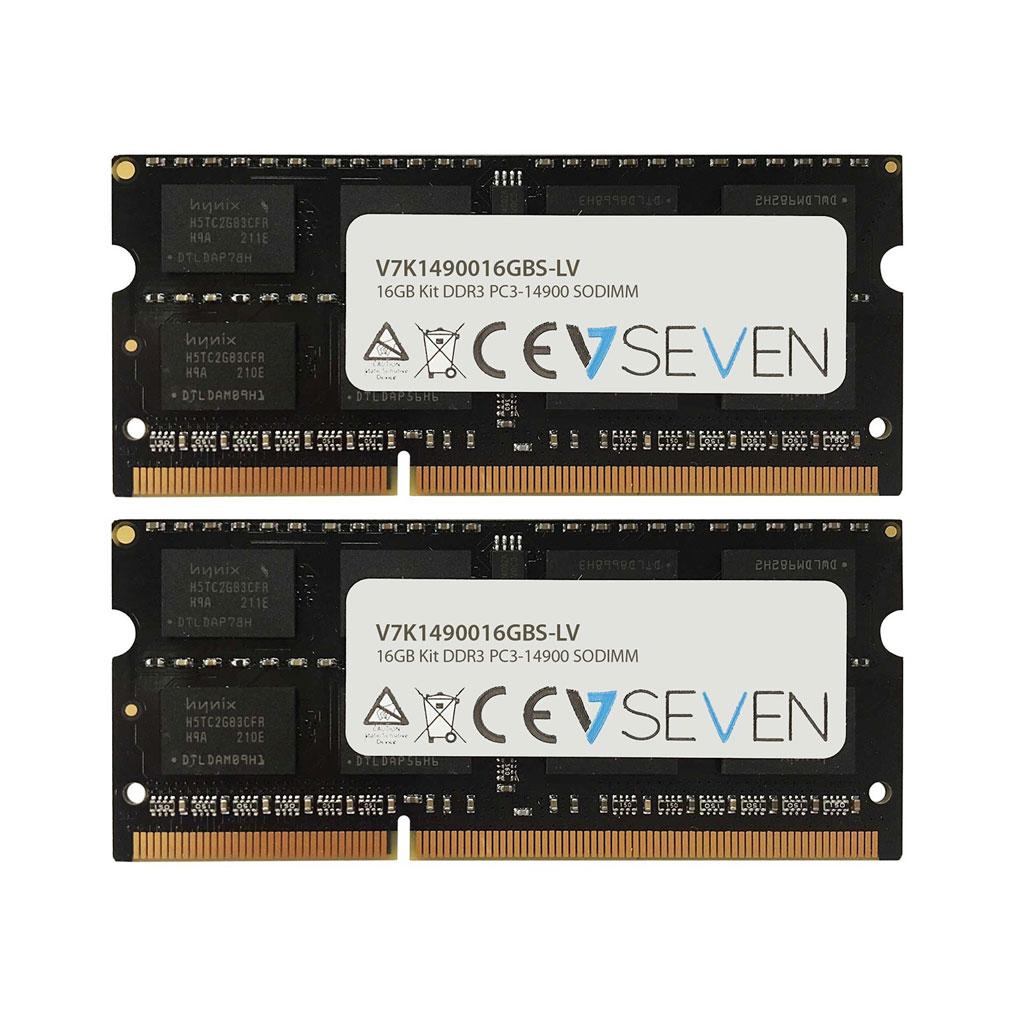 Memória RAM SO-DIMM V7 16GB (2x8) DDR3 1866MHz CL13