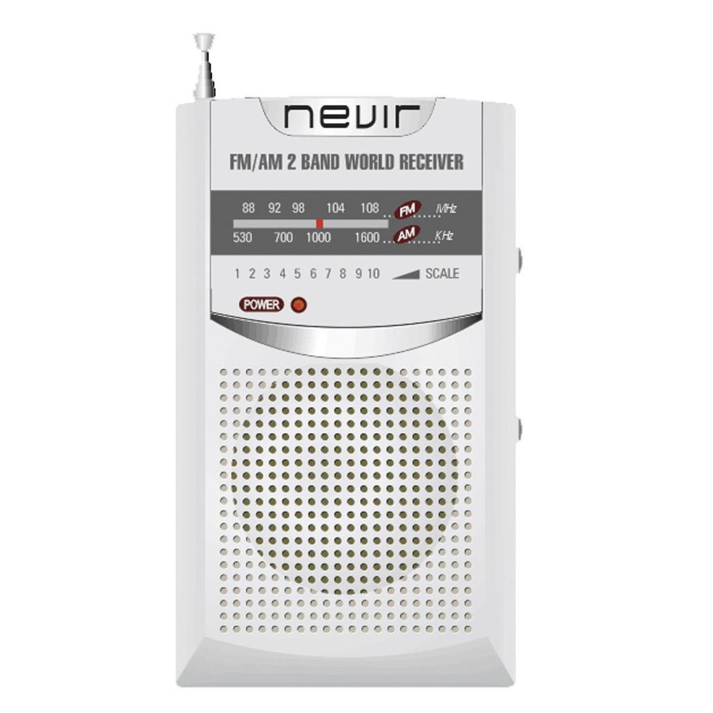 Rádio Portátil Nevir NVR-136 AM FM