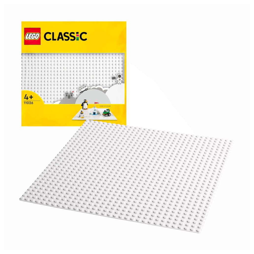 Lego Classic Placa de Construção Branca 32x32cm 11010