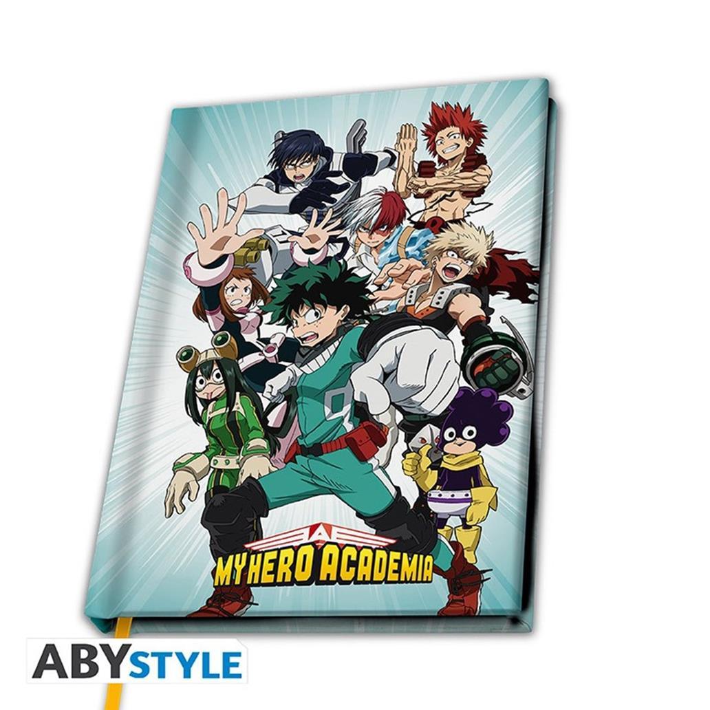 Caderno Abystyle My Hero Academia Heroes