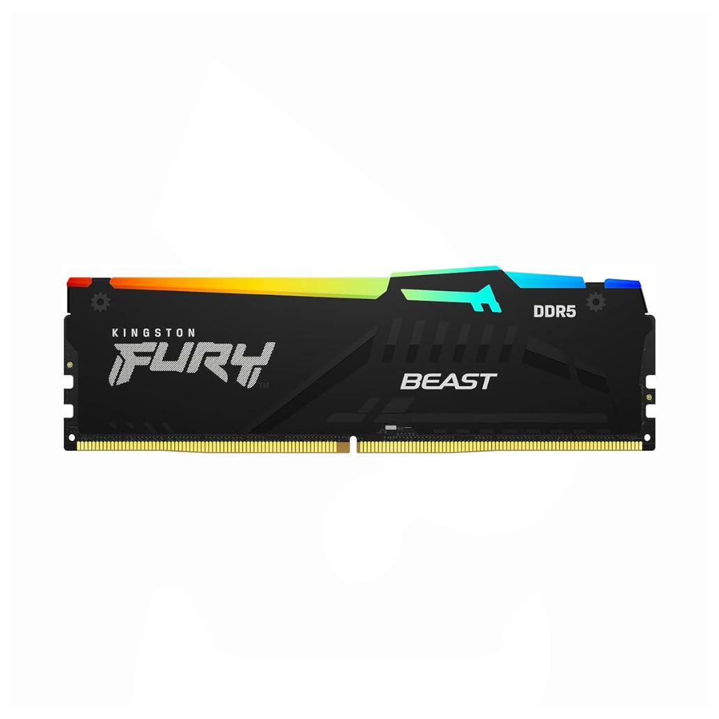 Memória RAM Kingston Fury Beast RGB 32GB DDR5 5600MHz CL36