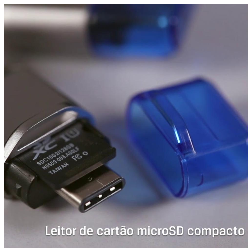 Leitor Cartões MicroSD Kingston MobileLite Duo 3C USB-A / C