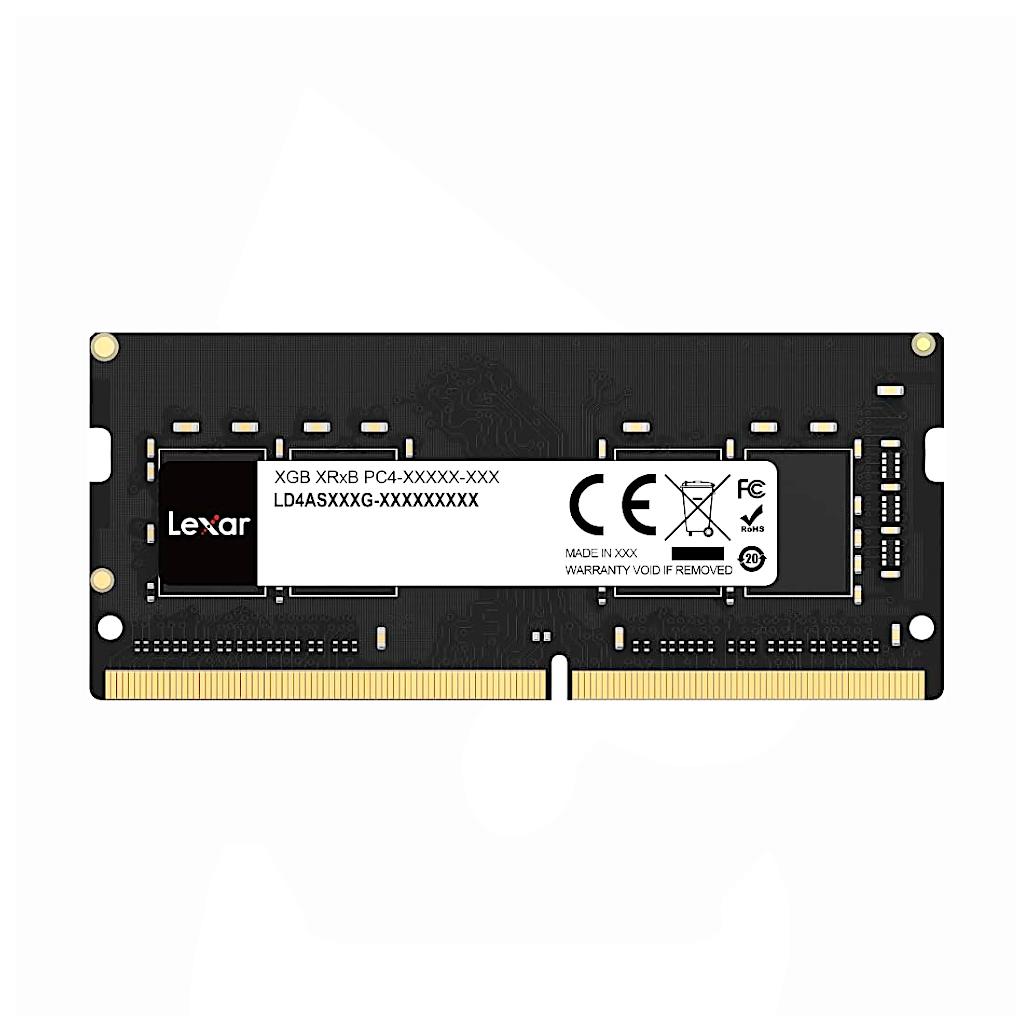 Memória RAM SO-DIMM Lexar 8GB DDR4 3200MHz CL22