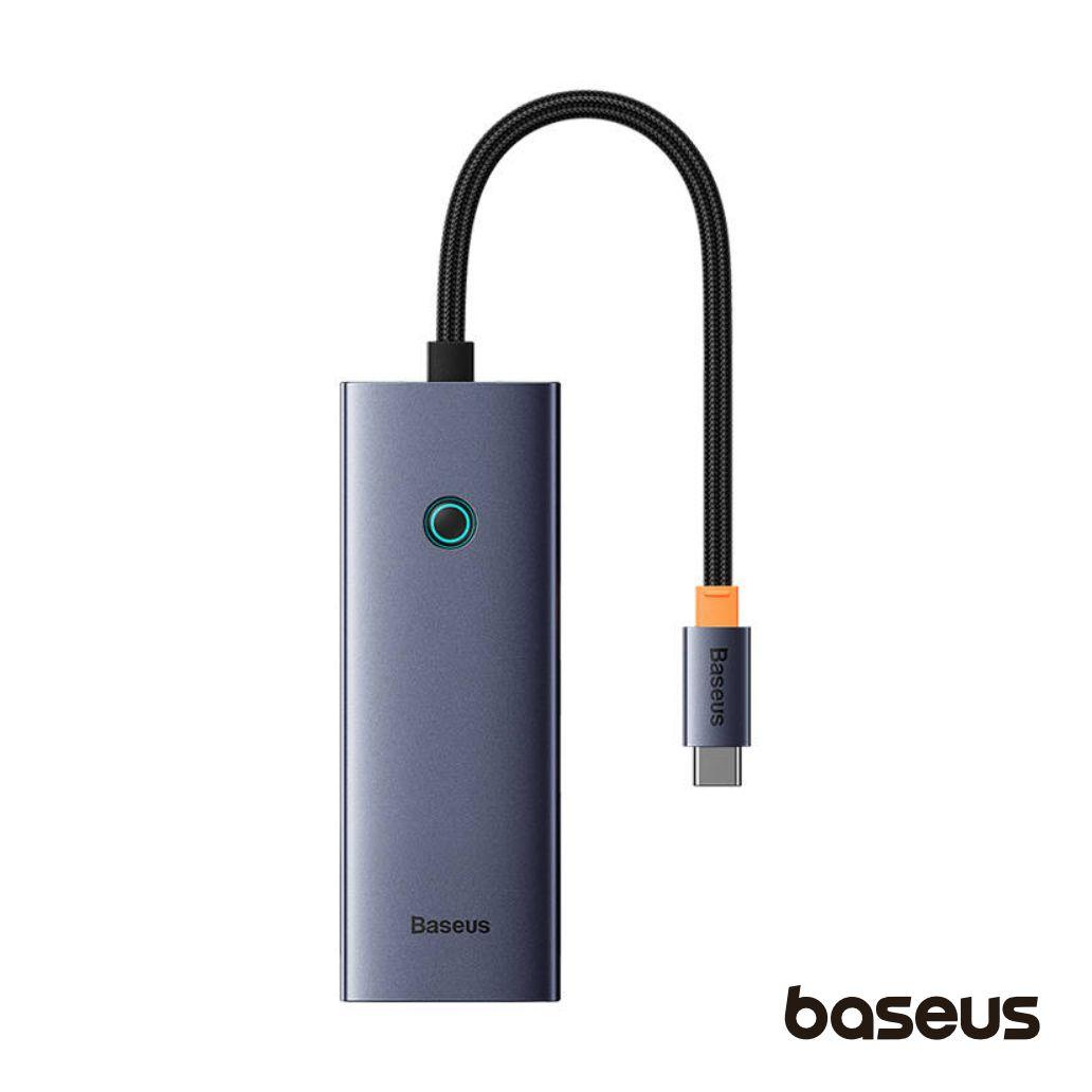 Hub USB-C Para 4x USB-A 3.0 e HDMI 4K UltraJoy Baseus
