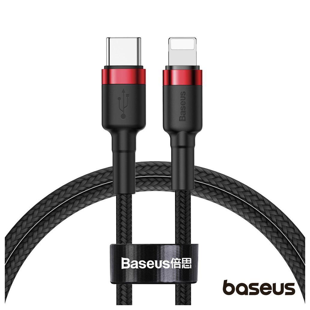 Cabo USB-C Macho P/ Lightning Macho PD 18W 1m Cafule BASEUS