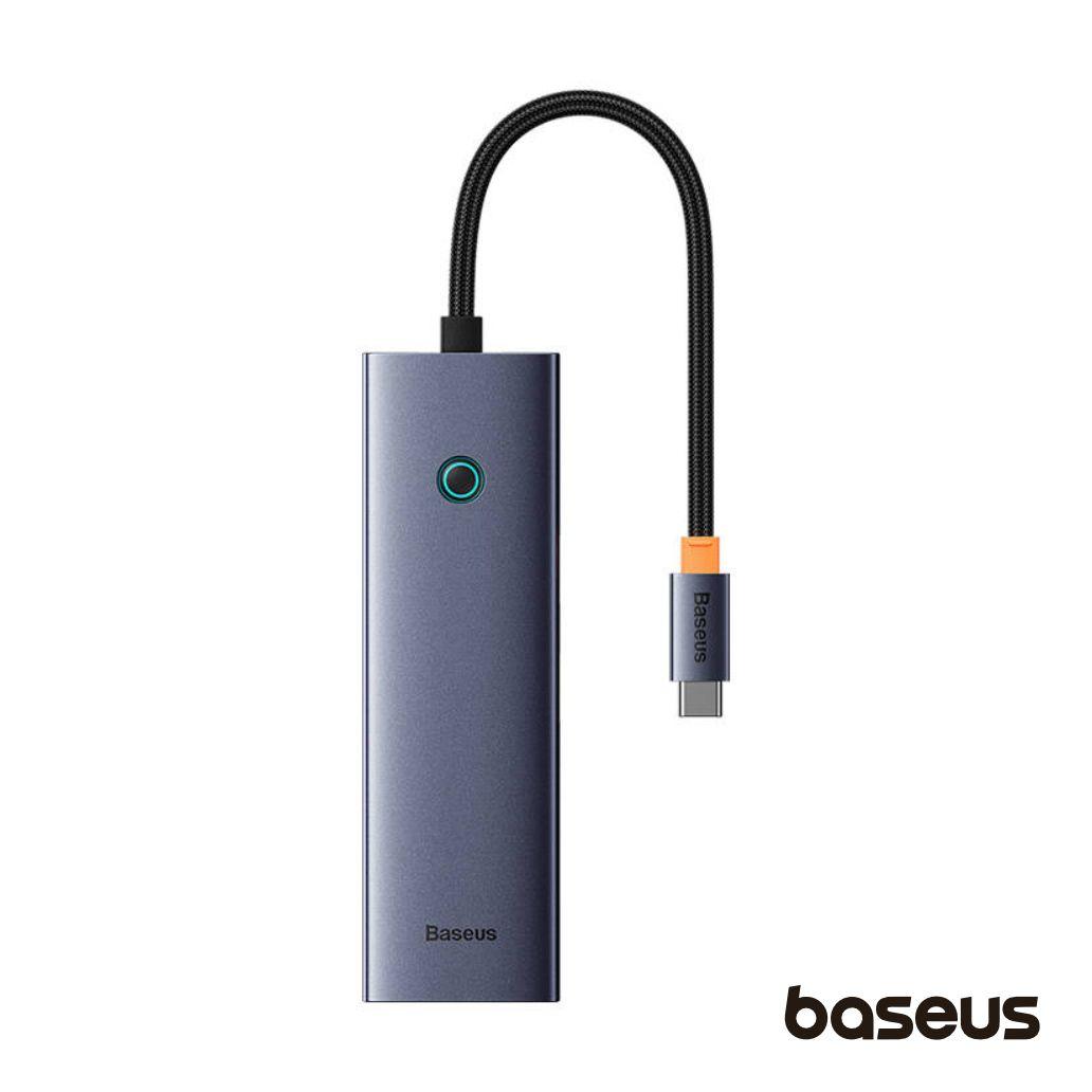 Hub USB-C P/ 3x USB-A / HDMI / USB-C PD e RJ45 UltraJoy