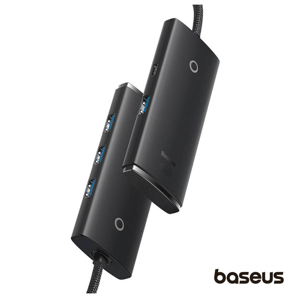 Hub USB-A P/ 4x USB-A 3.0 / 1x USB-C Airjoy BASEUS