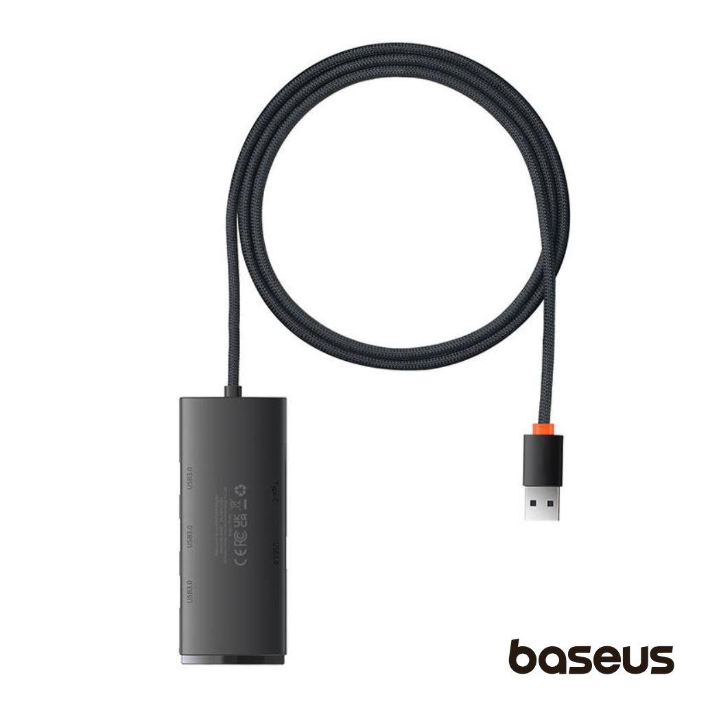 Hub USB-A P/ 4x USB-A 3.0 / 1x USB-C Airjoy BASEUS