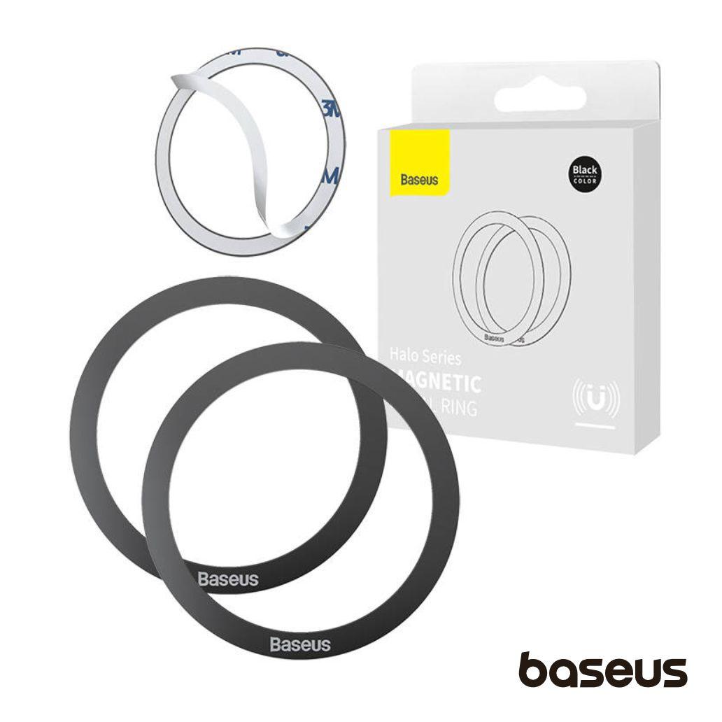 Adesivo Magnético 2x P/ Carregamento Indução/MagSafe BASEUS