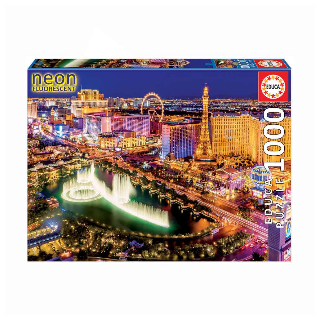 Puzzle 1000pcs Educa Las Vegas Neon
