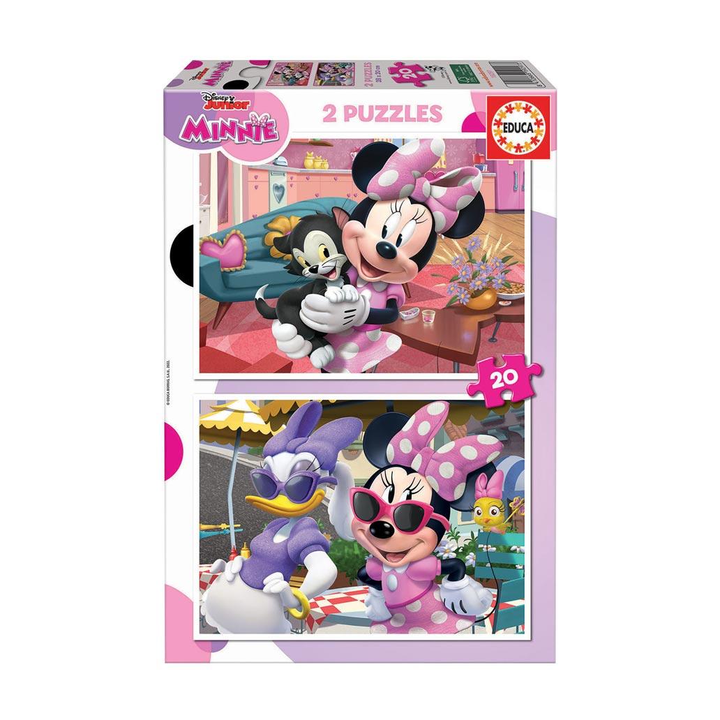 Puzzle 2x20pcs Educa Disney Junior Minnie