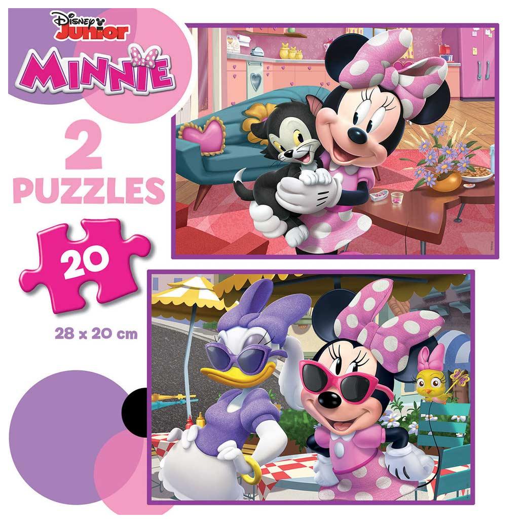 Puzzle 2x20pcs Educa Disney Junior Minnie