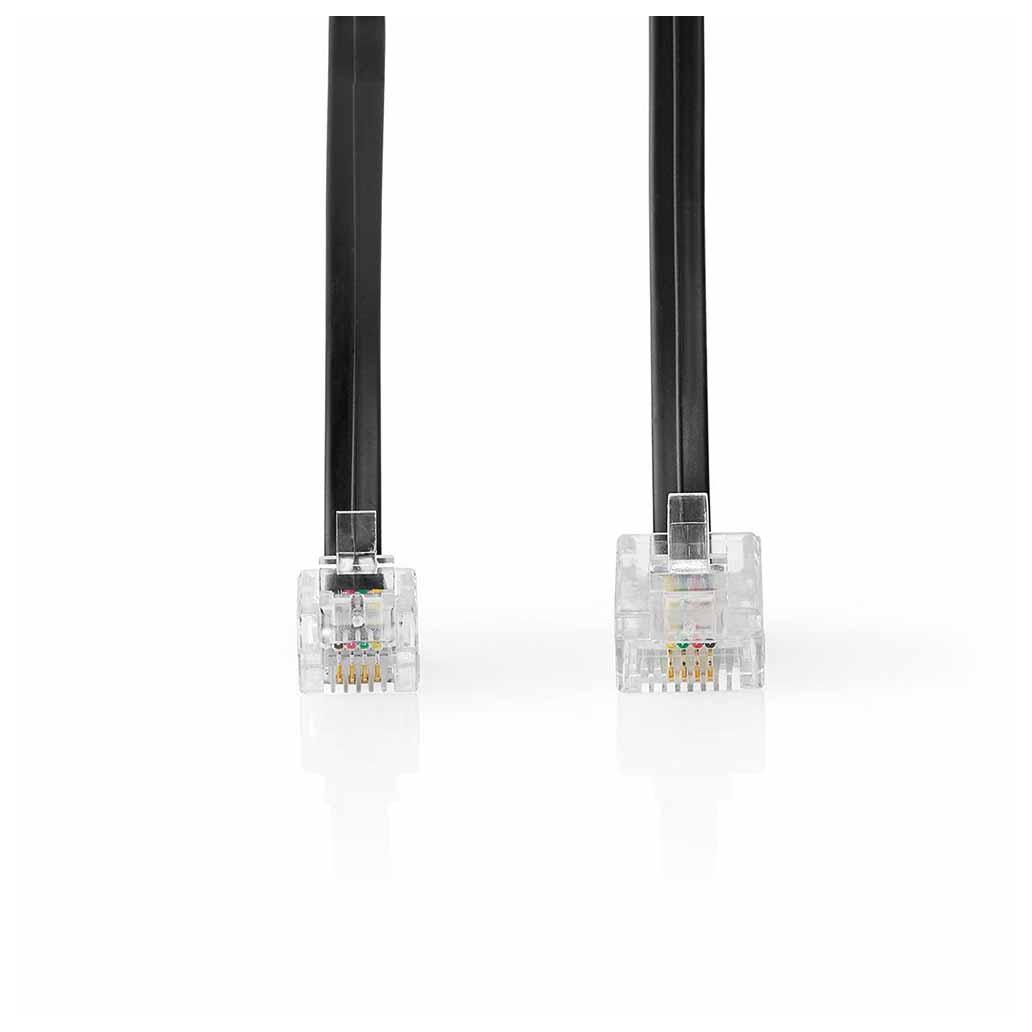 Cabo Telefone RJ11 Macho / RJ45 Macho 5M