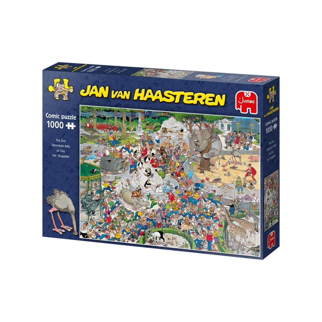 Puzzle jumbo jan van haasteren the zoo 1000 peças