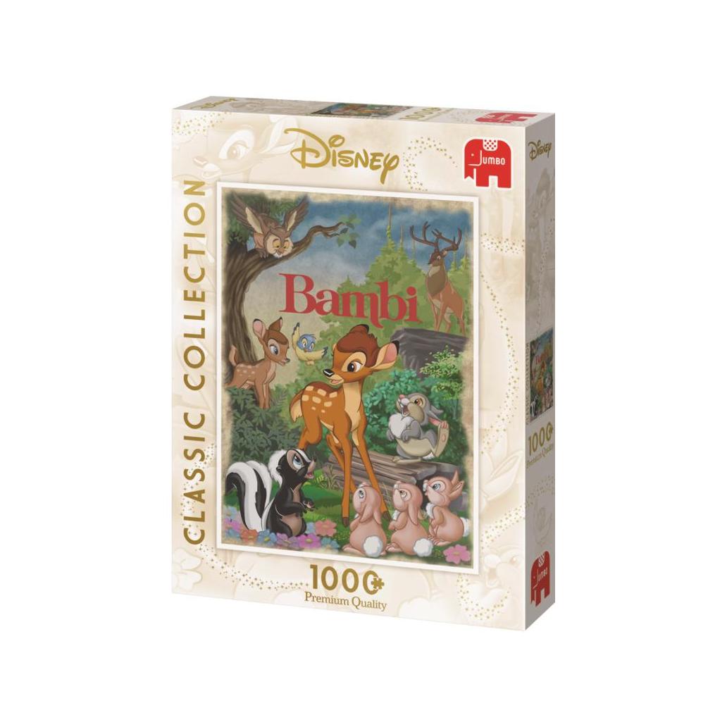 Puzzle jumbo disney classic collection bambi 1000 peças
